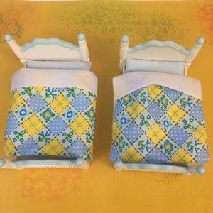 2 New Matching beds from Calico Critters